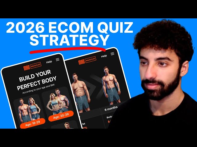 Best 2026 Ecommerce Quiz Funnel Structure (COPY THIS)