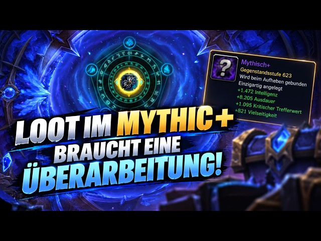 Most runs drop no loot + Second-class gear: Mythic+ rewards need an overhaul