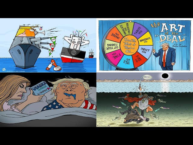 Trump Satire Cartoons Today That Broke the Internet – Wild U.S. Political Humor
