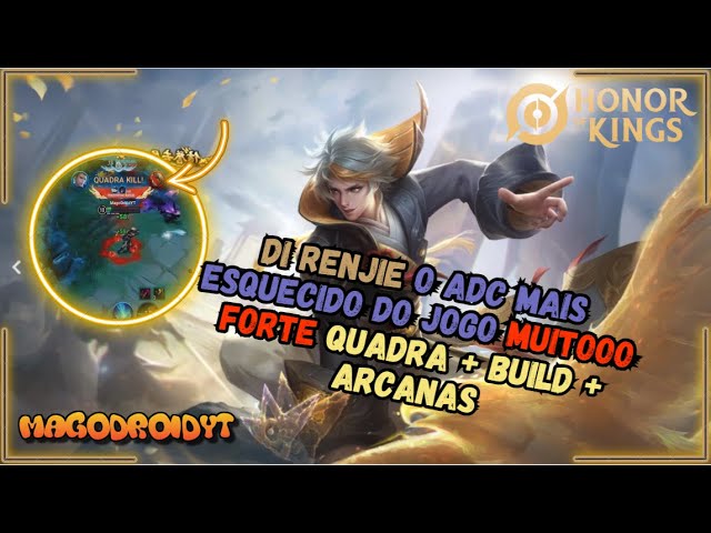 DI RENJIE - O ESQUECIDO PORÉM MUITO FORTE - HONOR OF KINGS  #magodroidyt