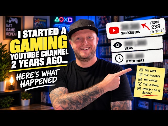 Starting a YouTube Gaming Channel - 2 Year Update
