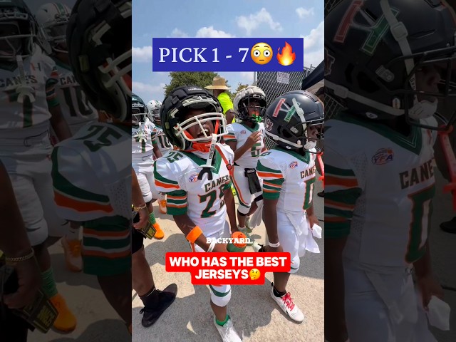 Who has the BEST jerseys⁉️ #drip #footballshorts #footballplayer #footballskills #memes #youth