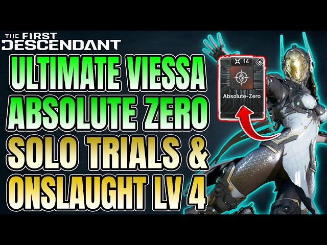 Ultimate Viessa Absolute Zero Build | Destroy All Content | Season 4 | The First Descendant