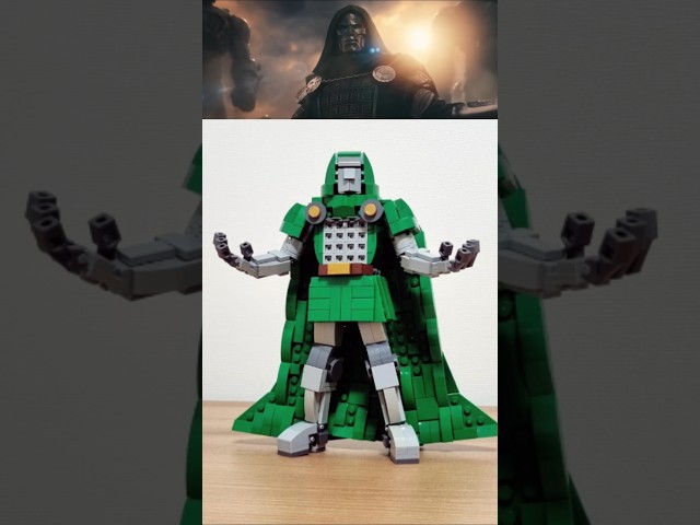 LEGO Doctor Doom Tutorial #lego #legomoc #marvel #doomsday #doctordoom