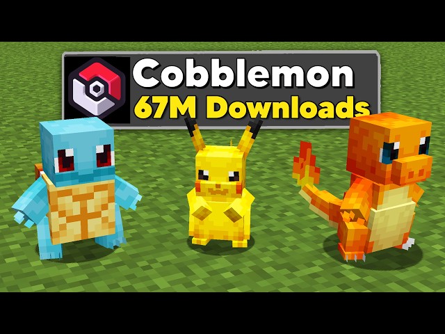 I Tried Minecraft's Best Pokémon Mod