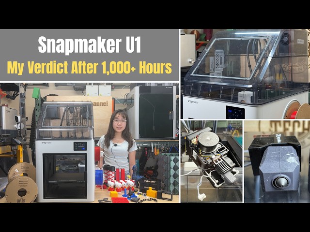 Snapmaker U1: My Verdict After 1,000+ Hours | 4-Toolhead Tool Changer 3D IN-DEPTH Review