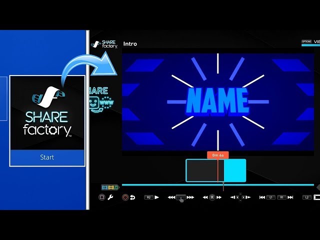 How To Make An Intro And Convert It To SHAREfactory