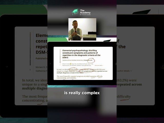 Prioritising 'Frameworks' Alongside DSM Labels