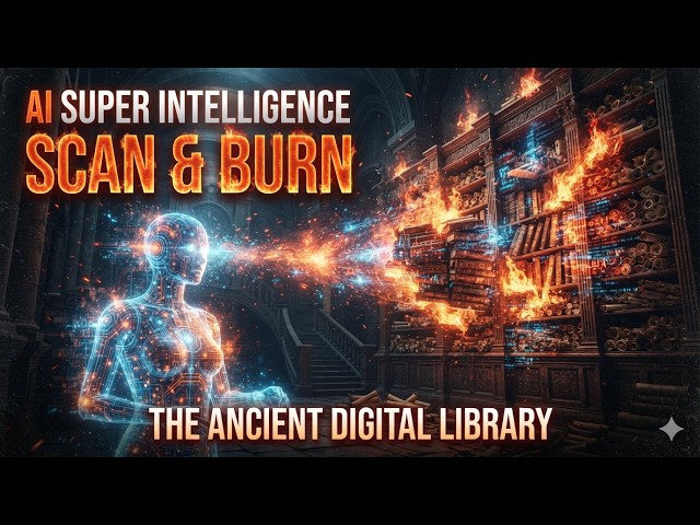 AI Super Intelligence: Scan, Burn, Digitize AI is the Modern Ancient Library