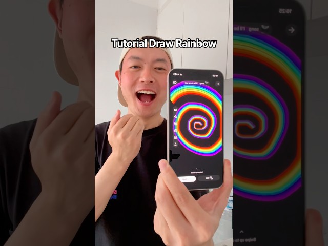 Tutorial Rainbow Drawing 🌈😎👉 #funny #shorts #fyp #trending #viral