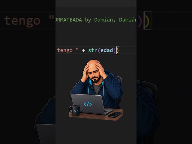f-strings en Python | Mismo resultado, menos enredo #Shorts