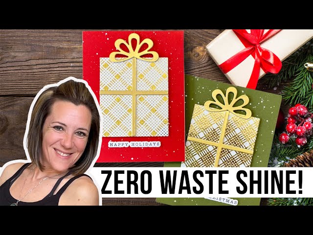 Two Cards, No Waste! Quick & Easy Foiled Cards