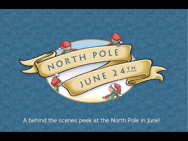 The North Pole on June 24