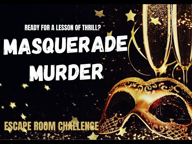 Science digital escape room challenge: masquerade intro video