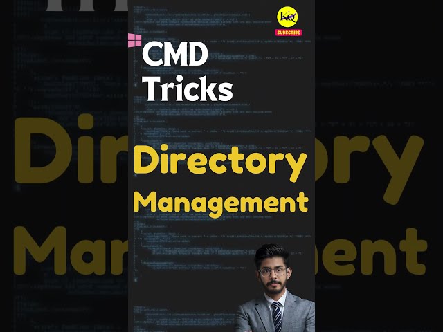 Directory management commands | mkdir command | rmdir command |  #coding  #cmd #commandprompt