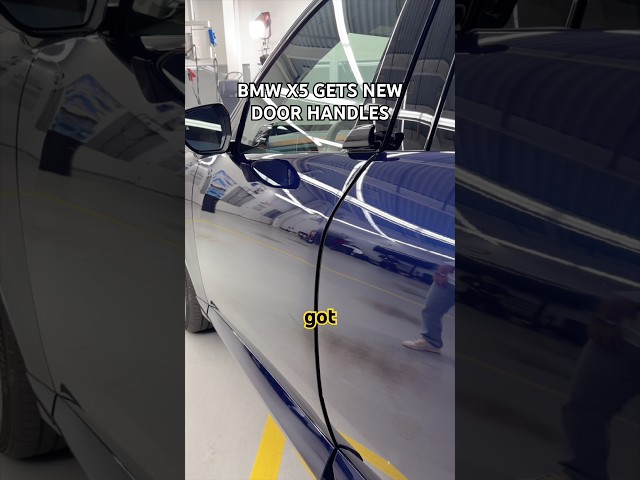 Do You Like These New BMW Door Handles?