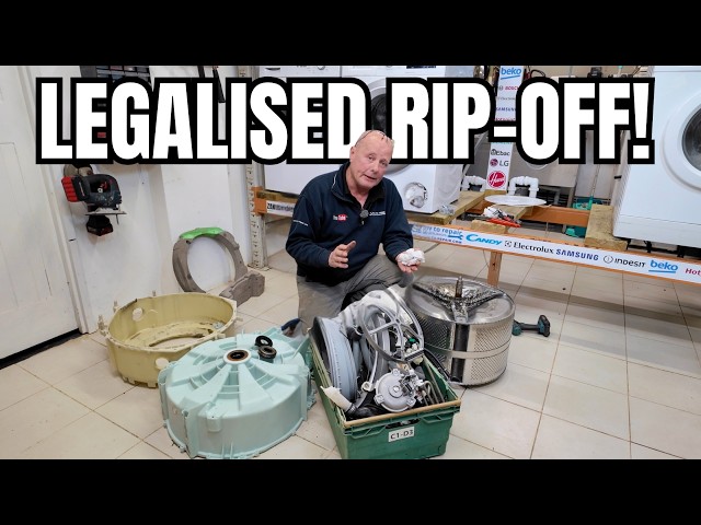 What a 40 YEARS an Engineer THINKS of Modern Bosch Washing Machines!!!