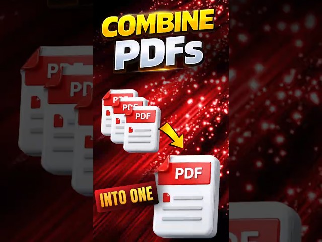 How to merge or combine multiple PDF files into one document Offline  #mergepdf #combinepdf