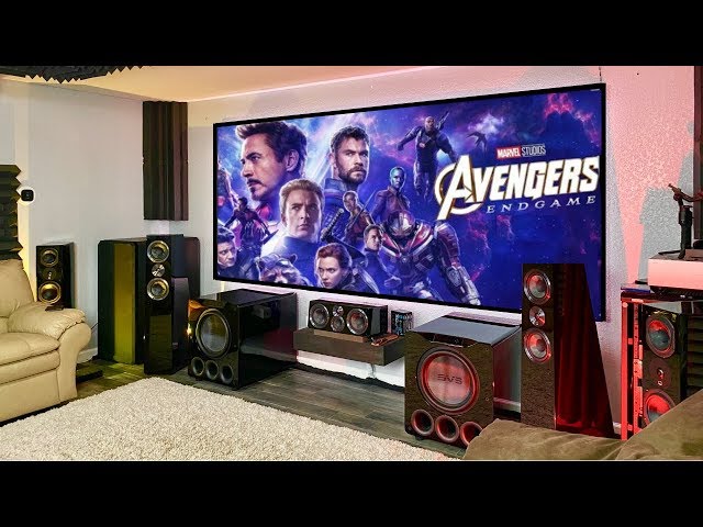 $38,000 9.2.6 Dolby Atmos 4K Home Theater Tour 144" Screen Innovations Black Diamond 2.35 Cinescope