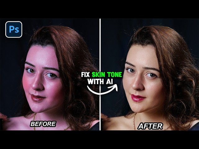 Use This Photoshop AI Feature to Quickly Fix Skin Tones in One Click