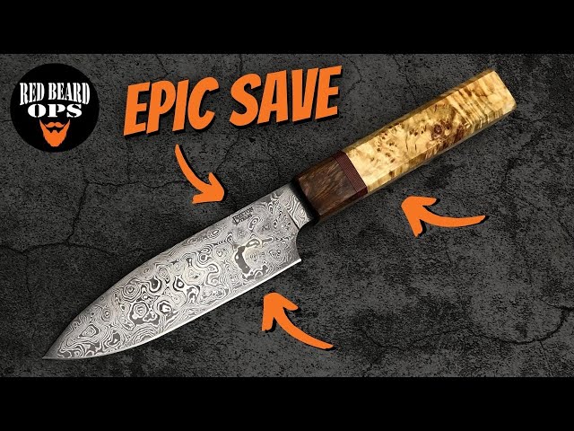 The Kitchen Knife That Started As A Bowie..... Don't Be Afraid To Pivot 😅