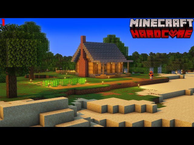 A Safe and Simple Start | Hardcore Minecraft [S1] [E1]