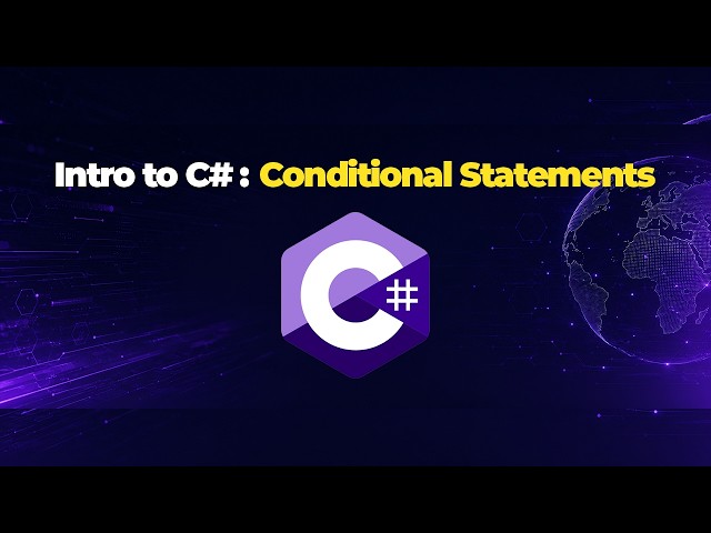 Conditional Statements If else part 1