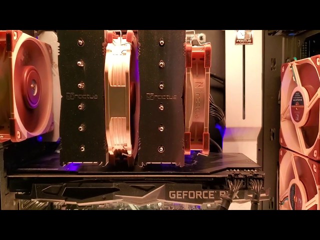 The ULTIMATE Ryzen 2700x Noctua Build - Noctua NH-D15 CPU cooler in NZXT H510 mid tower case