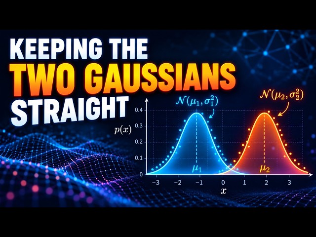 Keeping the Two Gaussians Straight Explained Clearly