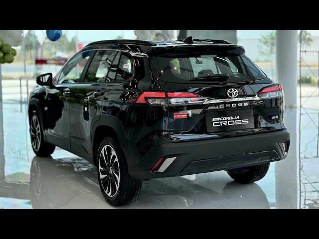 New Toyota Corolla Cross (2024) - 1.8L Luxury Family SUV | Attitude Black Mica Color