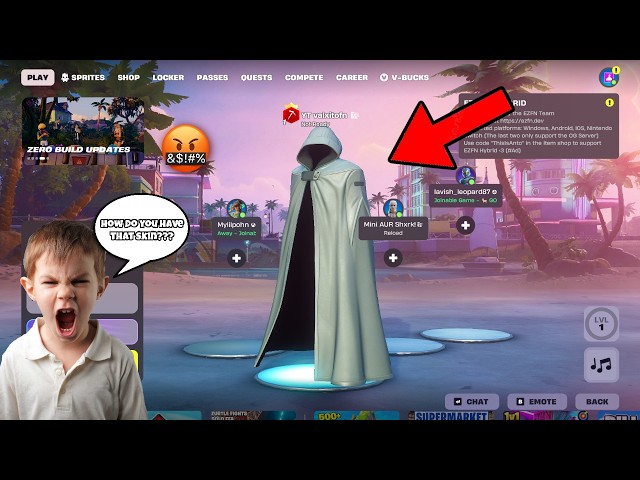 I Trolled Kids With a Fortnite Dev Account..