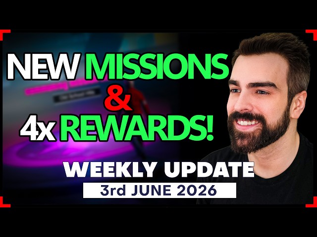 New Content Creator MISSIONS! 500k BONUS! | Weekly Update