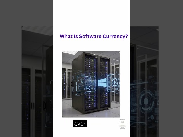 What is software currency in IT? #businessanalyst #softwaredevelopment