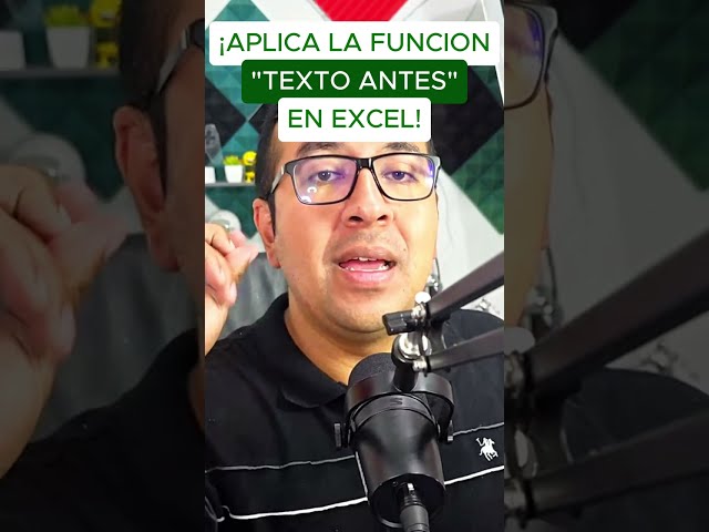 Extrae texto antes de un carácter en Excel ⚡