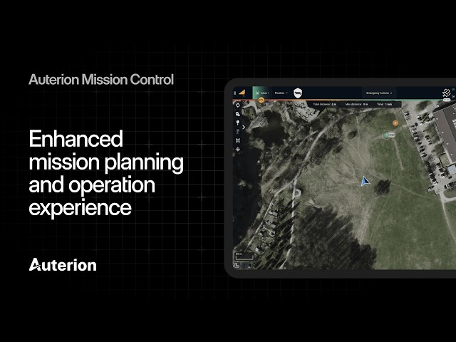 Enhanced mission planning and operation experience with Auterion Mission Control 1.17