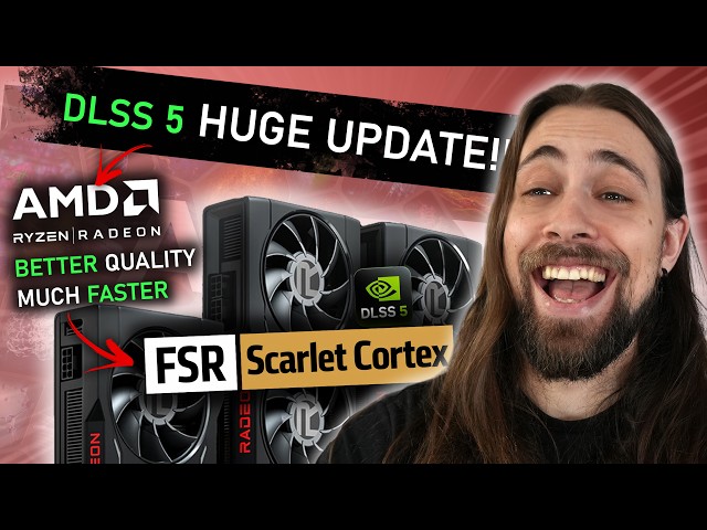 HUGE UPDATE for DLSS 5 on AMD Cards!! FPS & Quality Improvements!!