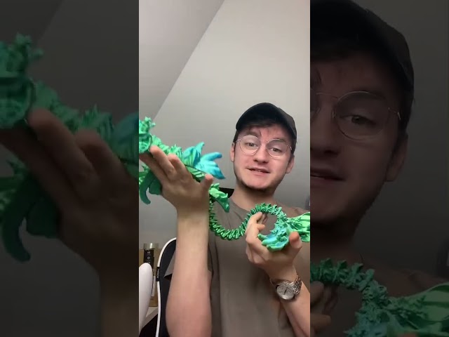 3D PRINTED WATER DRAGON!