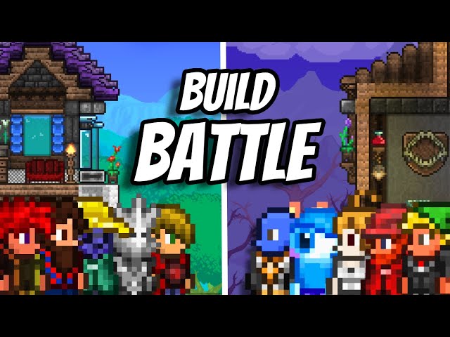 10 Player Terraria Build Competition
