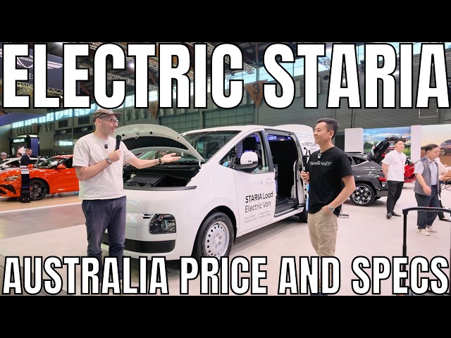 Hyundai Staria Load Electric Australia Walkaround 2026: Pricing, Specs
