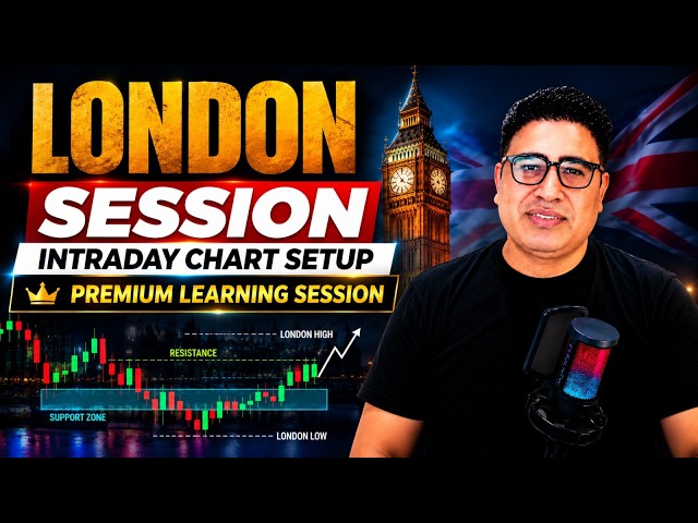 🔴 25 Sept London Session LIVE 🔥| Premium Learning | Chart का अगला Move क्या होगा? 👀 | Intraday Setup