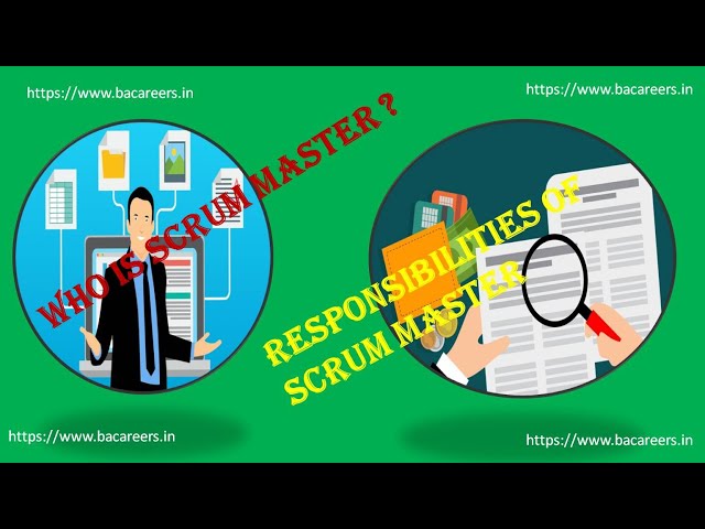 Who is SCRUM MASTER ?  Role and Responsibilities of Scrum Master | bacareers