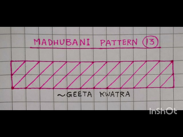 Madhubani Pattern Drawing Tutorial: Easy Step-by-Step Guide@geetakwatra699