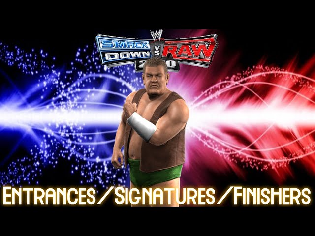 WWE Smackdown vs Raw 2010 Entrances/Signatures/Finishers: Bob Orton