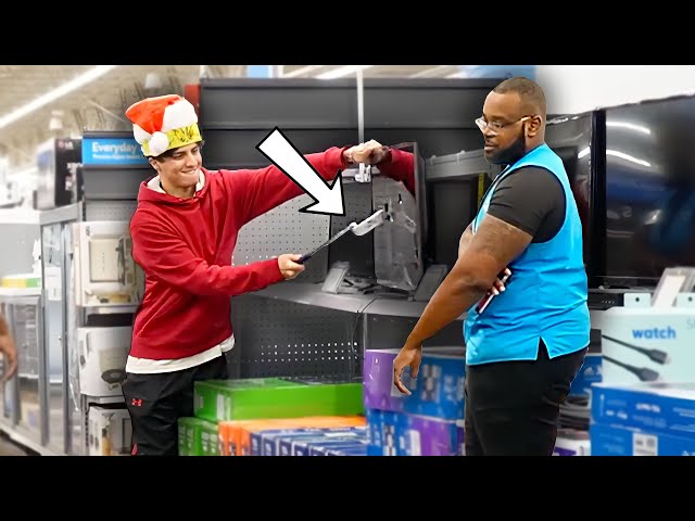 Breaking Items in Front of Employees Prank!