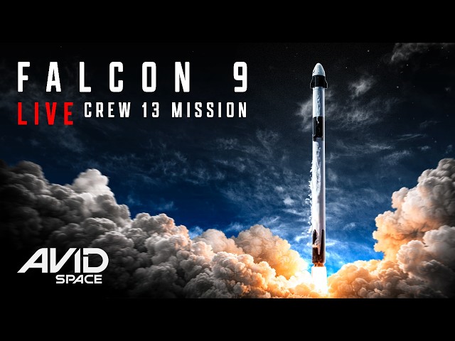 Watch Falcon 9 Launch Crew-13 to The ISS - Commentary