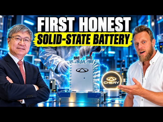 Chery's Solid-State Battery Is Real: 400 Wh/kg, 6,000 Cycles, Cars NEXT Year