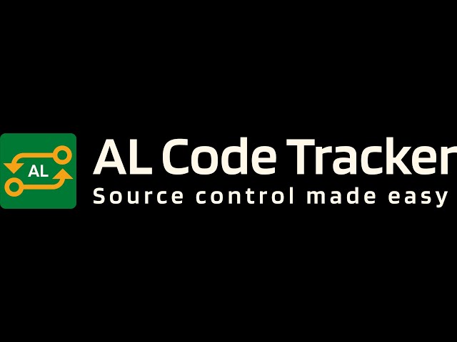 AL Code Tracker - Source control made easy