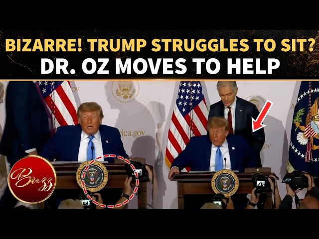 Trump’s AWKWARD Sit-down Sparks Fresh Health Questions: Dr. Oz Steps In During BIZARRE Moment