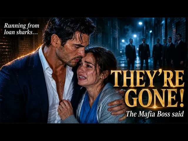 Running From Loan Sharks, She Begged a Stranger—The Mafia Boss Said, “They’re Gone!”
