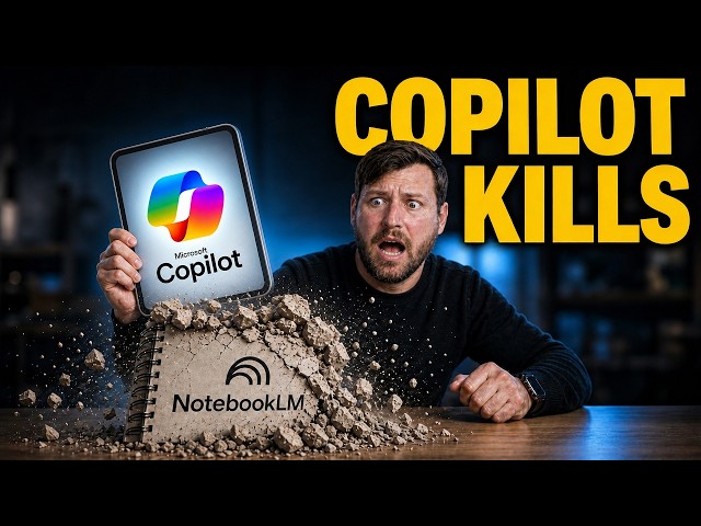 Microsoft Just Redesigned Its NotebookLM Killer (Copilot Projects vs NotebookLM)